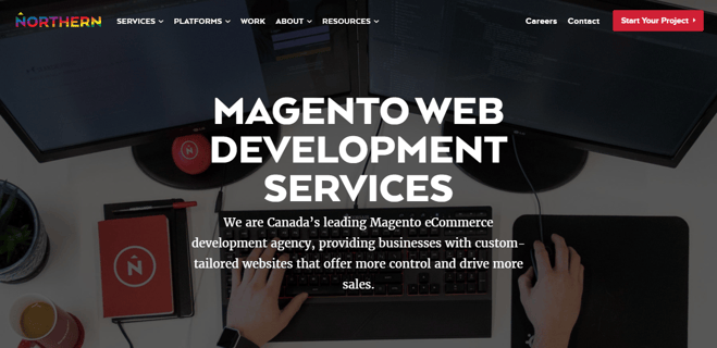 magento development company  northern